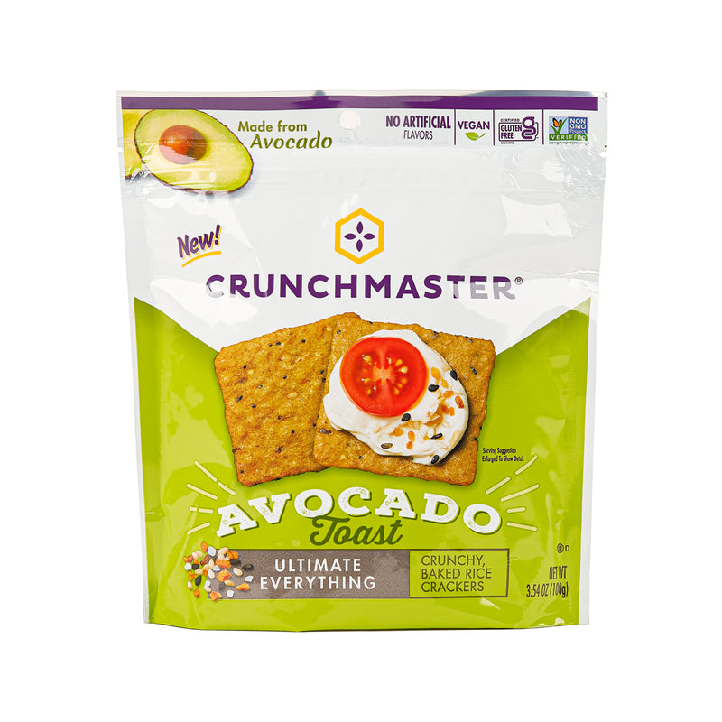CRUNCHMASTER 牛油果米餅 - 百搭調味 (100g)