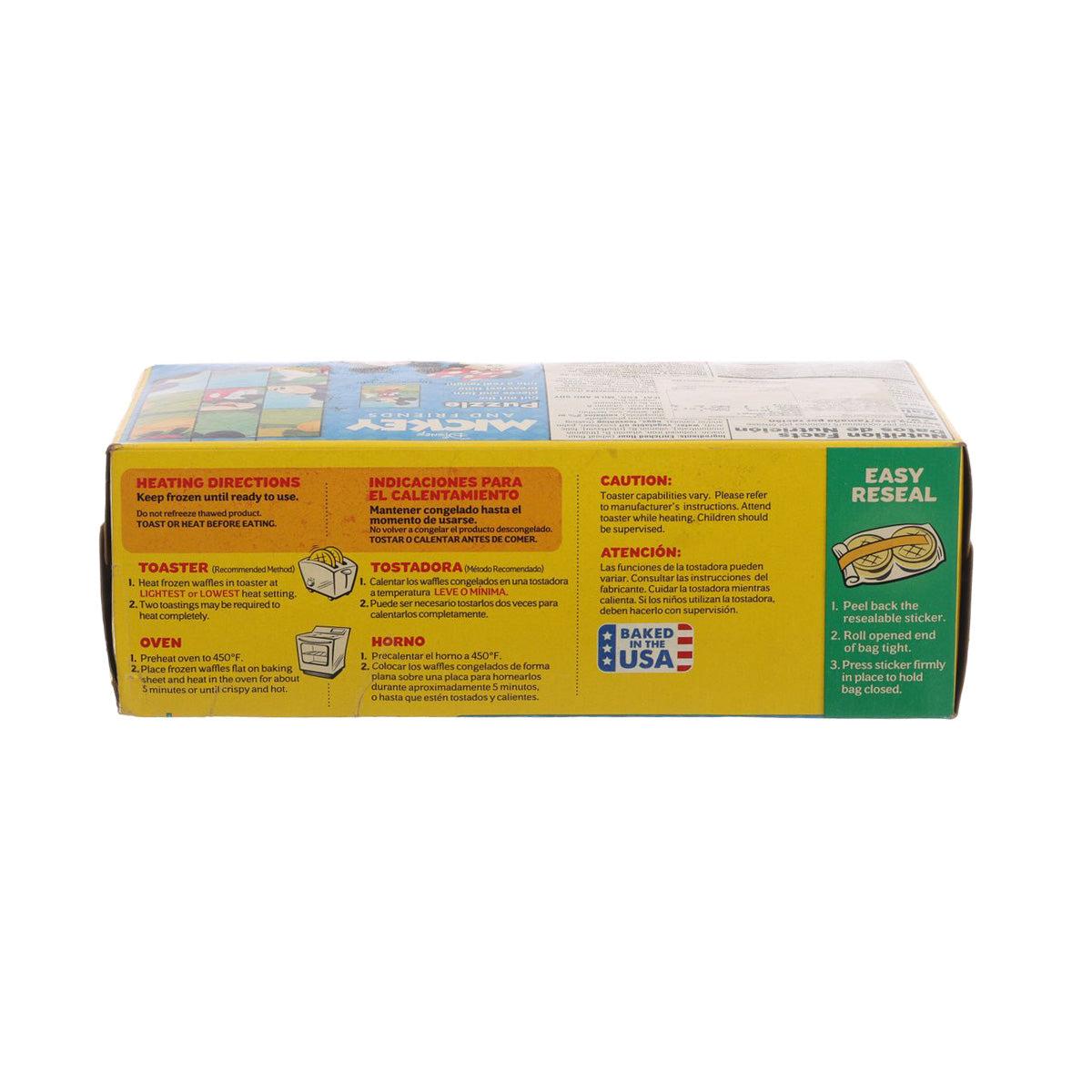 KELLOGG'S Mickey & Minnie Shaped Homestyle Waffle  (350g)