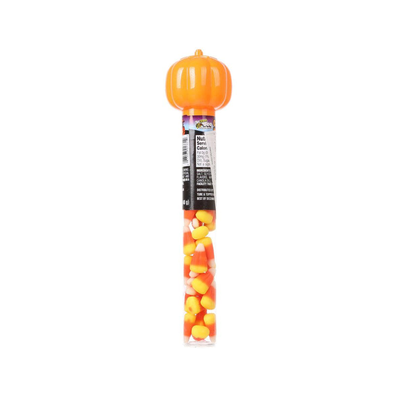 BEE Halloween Pumpkin Tubes with Chewy Sour Candy  (45g)