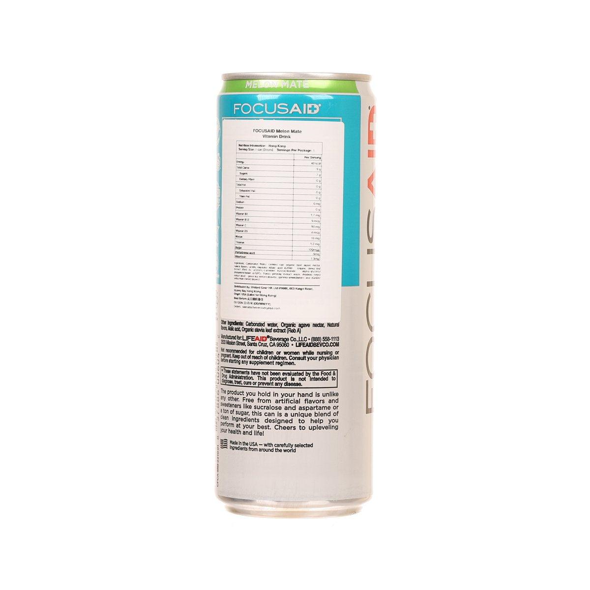 LIFEAID 集中補充維他命飲品 - 蜜瓜味 [罐裝] (355mL)