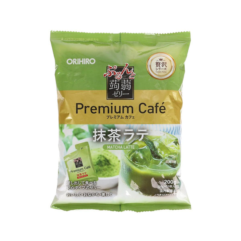 ORIHIRO Premium Café Konnyaku Jelly - Matcha Latte  (200g)