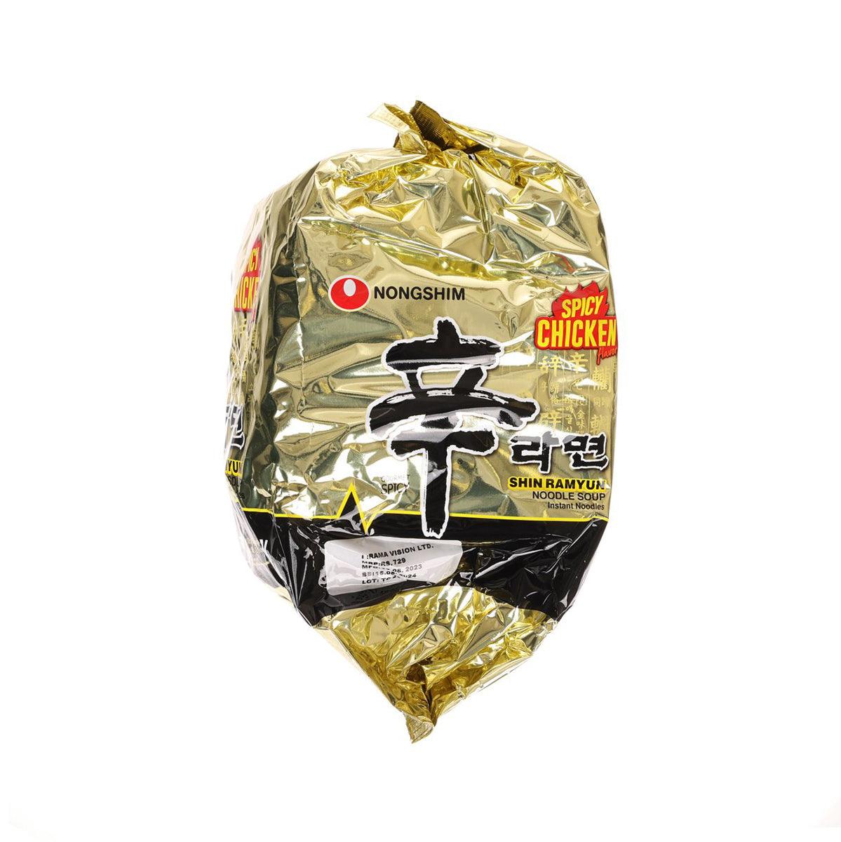 農心 辛辣辣雞味麵 (5 x 120g)