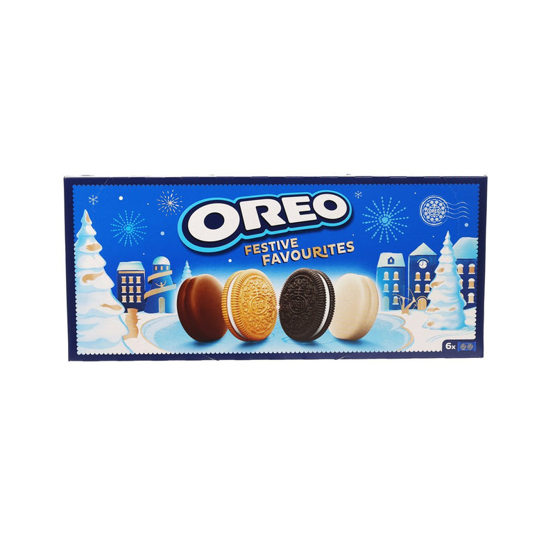 OREO Festive Favourites Assorted Biscuits Selection Box  (170g)