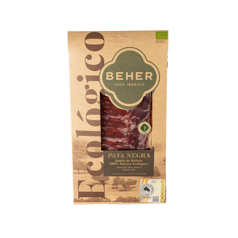 BEHER Sliced Acorn-Fed 100% Iberico Organic Ham  (70g)