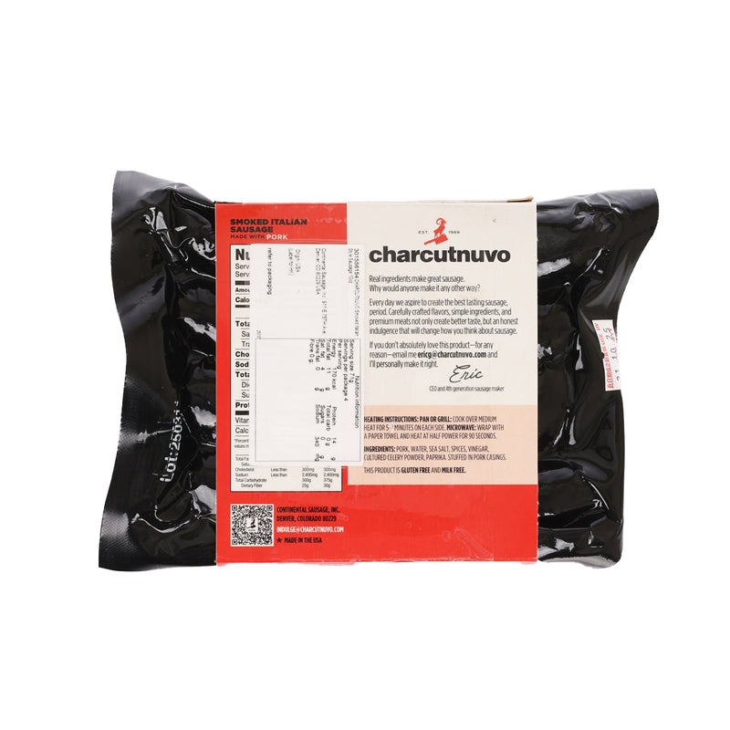 CHARCUTNUVO 煙熏意式香腸 (10oz)