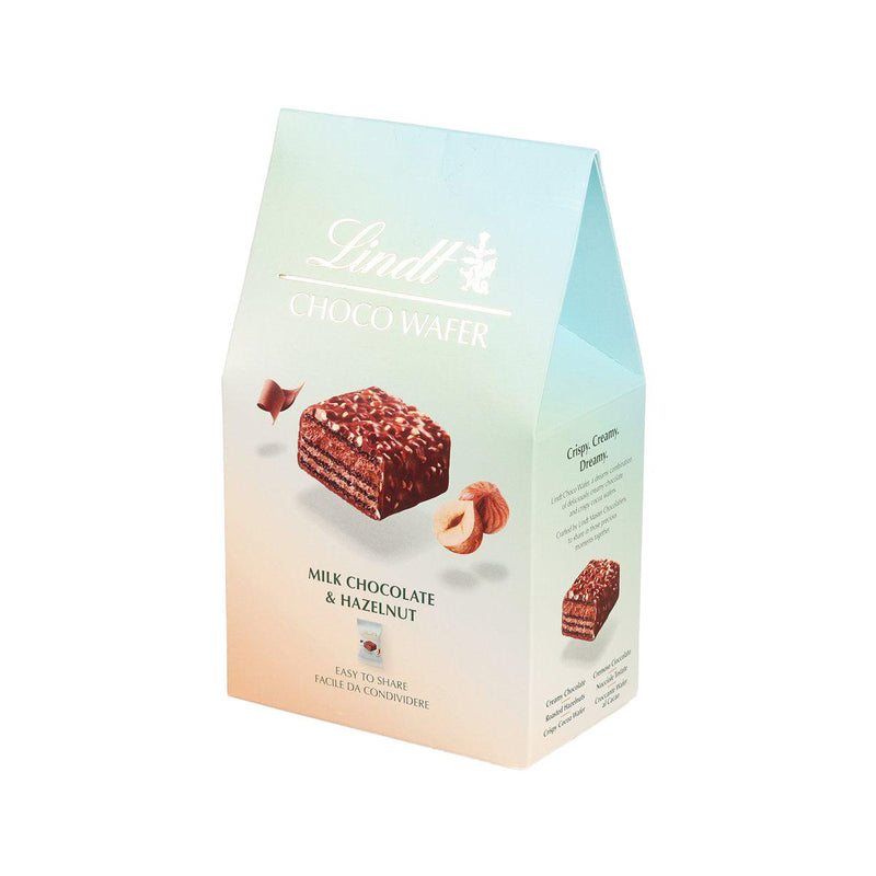 LINDT Choco Wafer Milk Chocolate & Hazelnut Sharing Box  (135g)