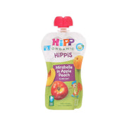 HIPP Organic Fruit Preparation - Mirabelle in Apple Peach  (100g)