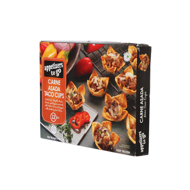 APPETIZERS TO GO Carne Asada Taco Cups  (227g)