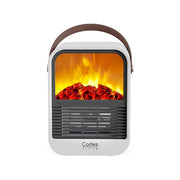 CODES LIVING Ceramic Heater with Fireplace Lamp