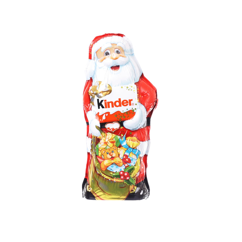 KINDER Santa Figures Milk Chocolate with Milky White Lining  (110g)