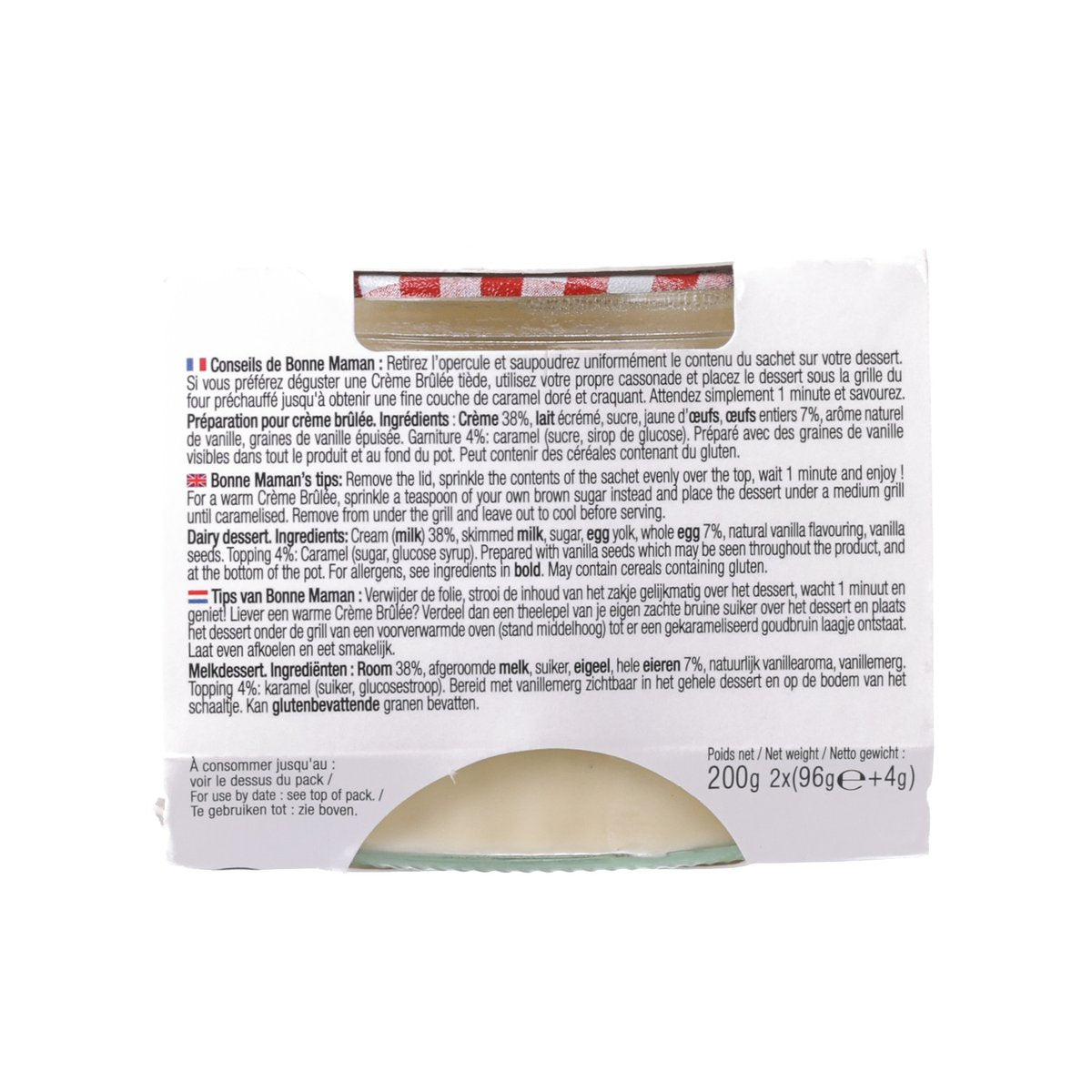 BONNE MAMAN Creme Brulee  (200g)