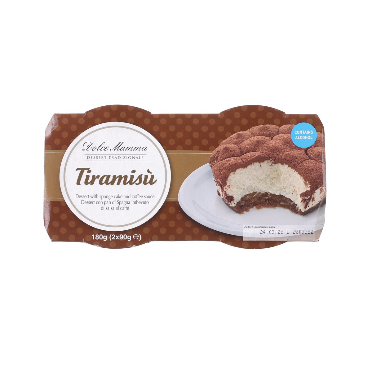 DOLCE MAMMA Tiramisu  (180g)