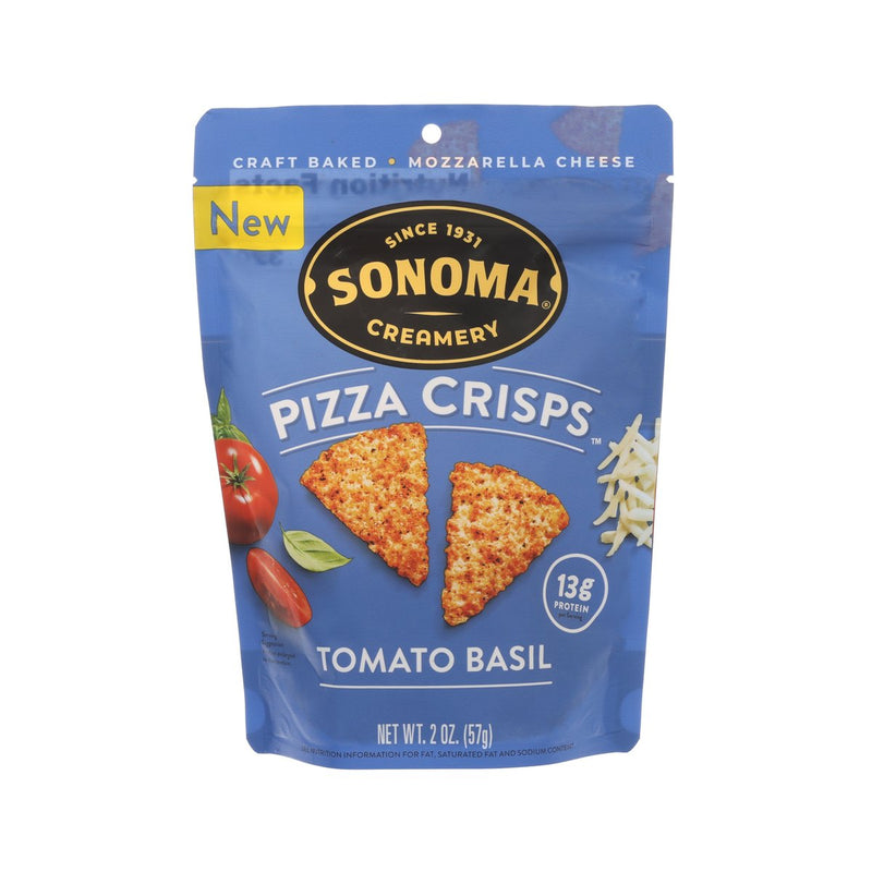 SONOMA CREAMERY Tomato Basil Pizza Cheese Crisps  (57g)