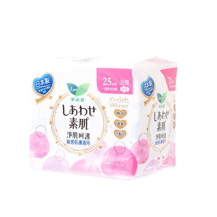 LAURIER F Airy Soft US Day 25cm 17S  (17pcs)