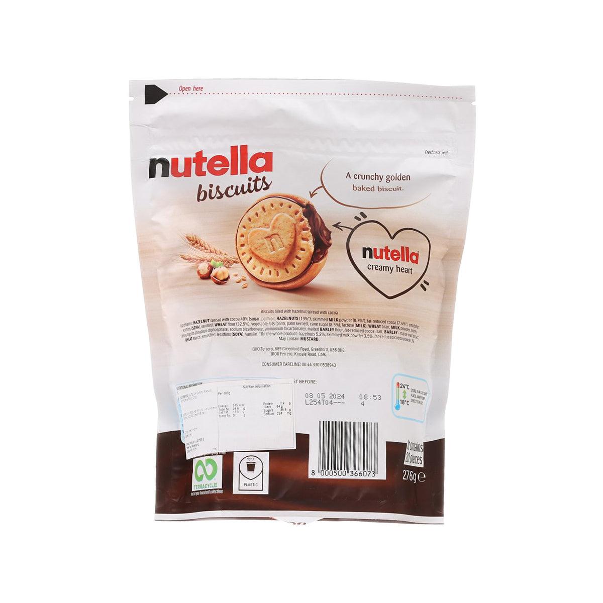 NUTELLA 榛子朱古力餅乾 (276g)