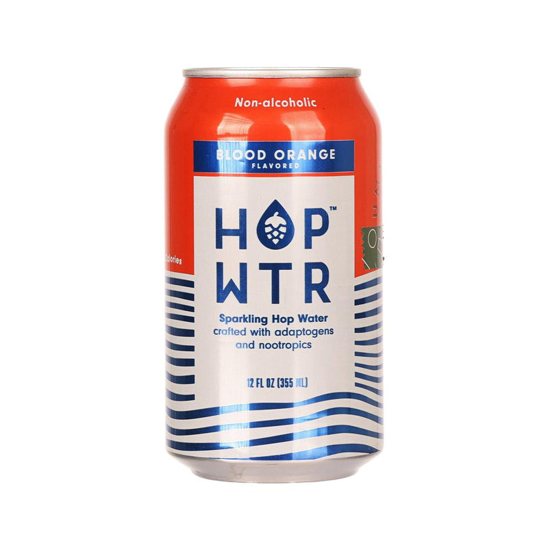 HOP WTR Sparkling Hop Water - Blood Orange Flavor [Can]  (355mL)