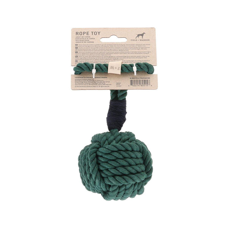 FIELD + WANDER Dog Rope Toy - Green