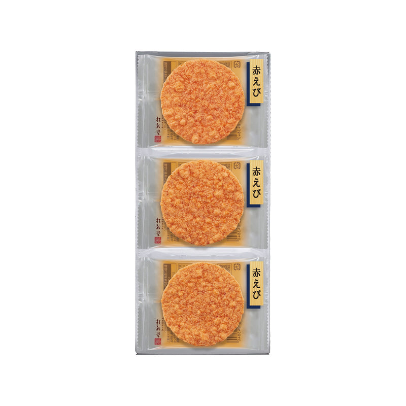 KEISHINDO Roasted Red Shrimp Cracker  (10pcs)