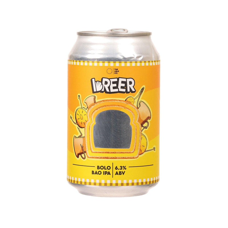 BREER 菠蘿包印度淡啤酒 (酒精濃度6.3%) [罐裝] (330mL)