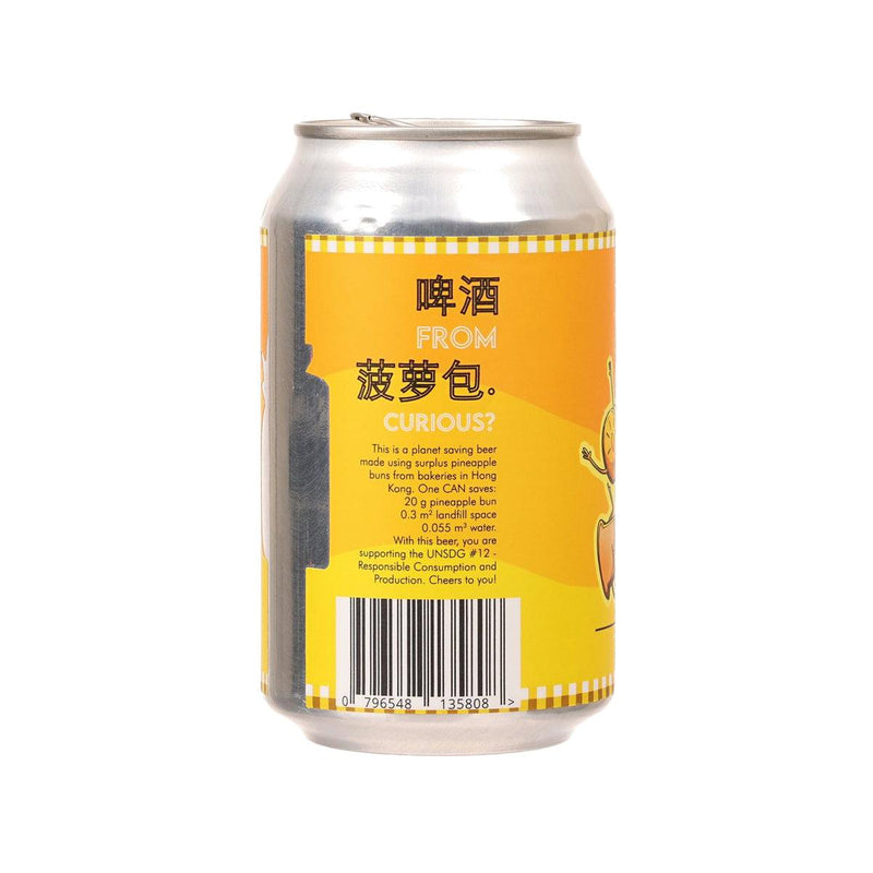 BREER 菠蘿包印度淡啤酒 (酒精濃度6.3%) [罐裝] (330mL)