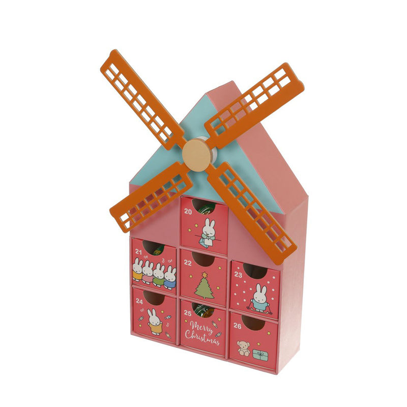 MIFFY Advent Calendar with Snack - Red  (7pcs)