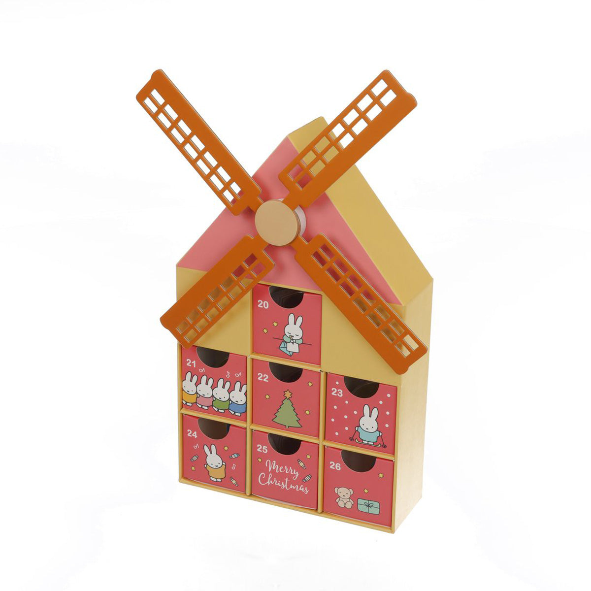 MIFFY 倒數月曆零食盒 - 黃  (7pcs)