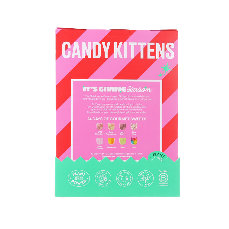 CANDY KITTENS 純素果汁貓貓軟糖聖誕倒數月曆 (307g)