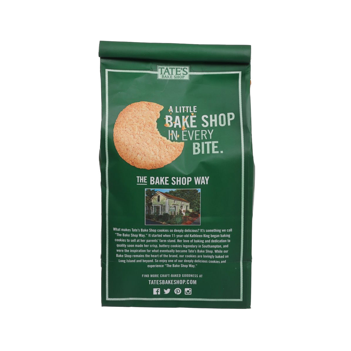 TATE'S Snickerdoodle Cookies  (198g)