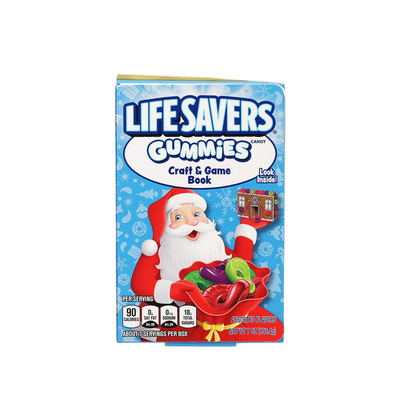 LIFE SAVERS Assorted Flavors Gummies with Xmas Craft and Game Book  (198.4g)