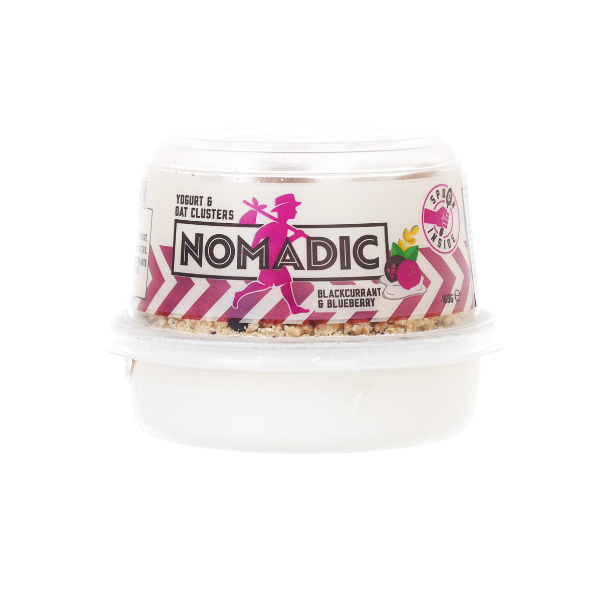 NOMADIC Yogurt & Oat Clusters - Blackcurrant & Blueberry  (169g)