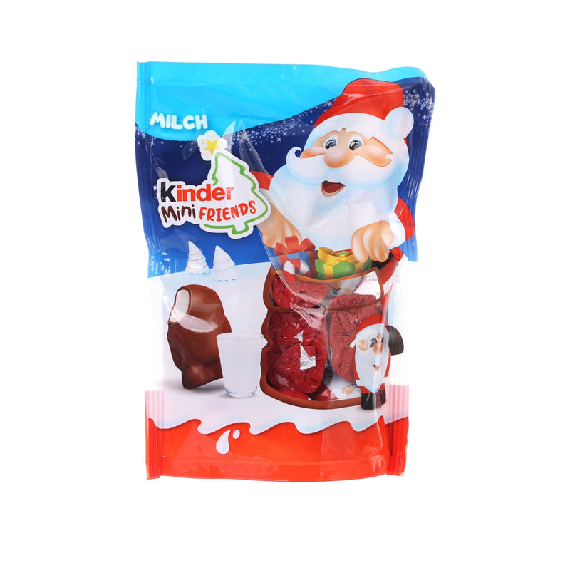 KINDER Christmas Mini Friends Milk Chocolate Bag  (122g)