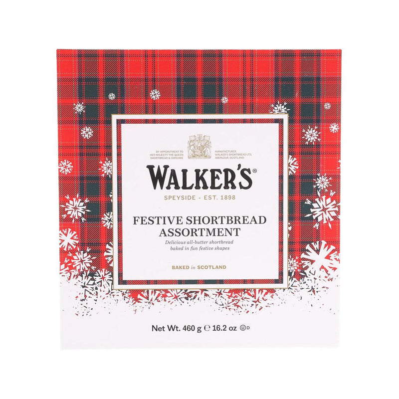 WALKERS Festive Shortbread Assortment  (460g)