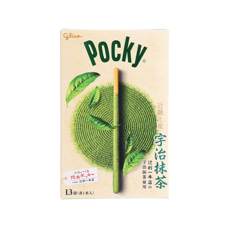 GLICO Pocky Biscuit Stick - Uji Matcha Flavor  (109g)