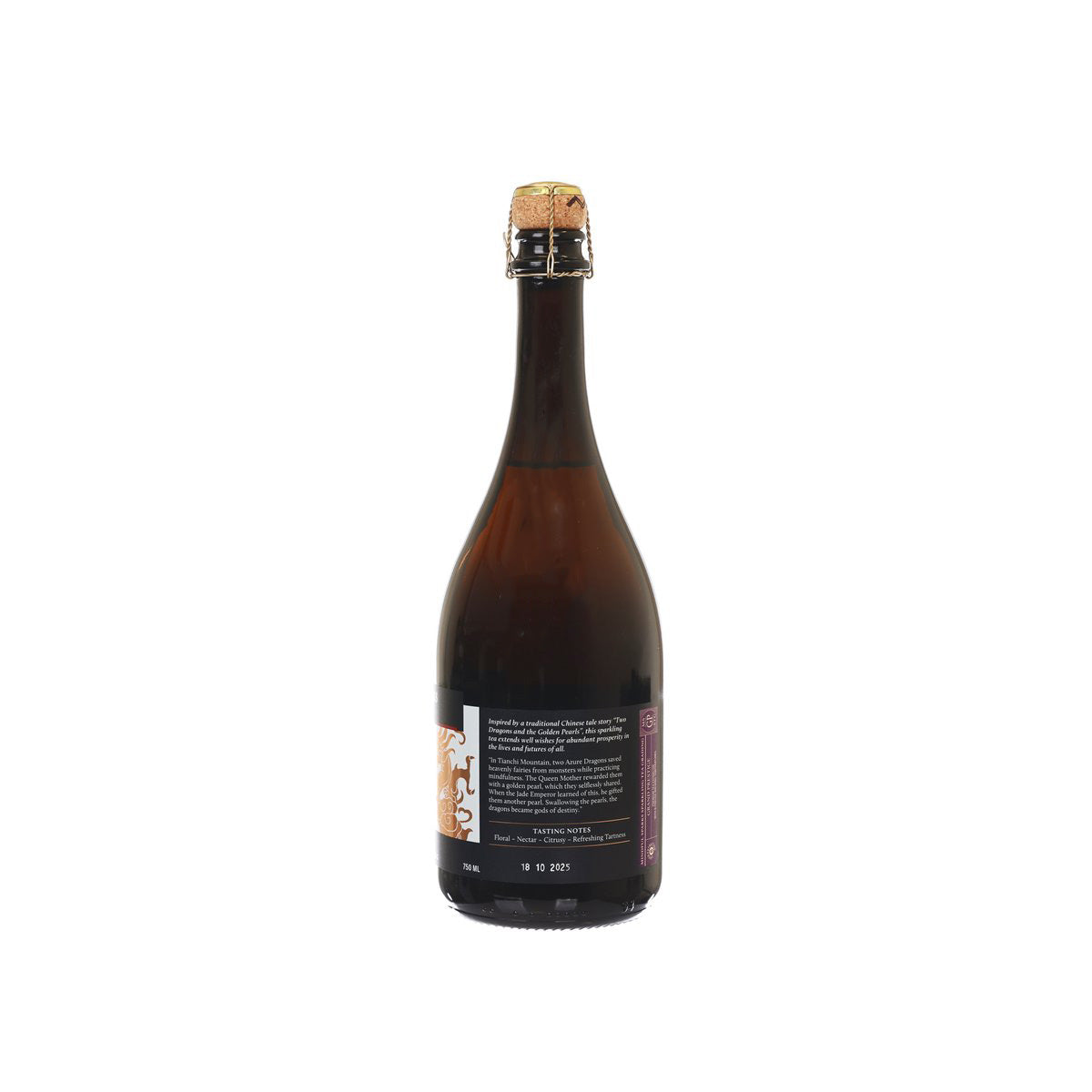 MINDFUL SPARKS 龍眼蜜龍珠茉莉氣泡茶 [樽裝]  (750mL)
