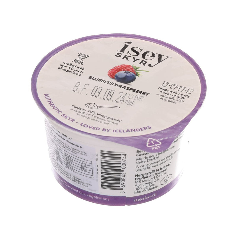 ISEY SKYR 無乳糖藍莓紅莓冰島乳酪 (170g)