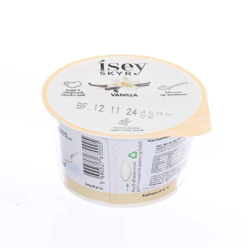 ISEY SKYR 雲呢拿冰島乳酪 (170g)