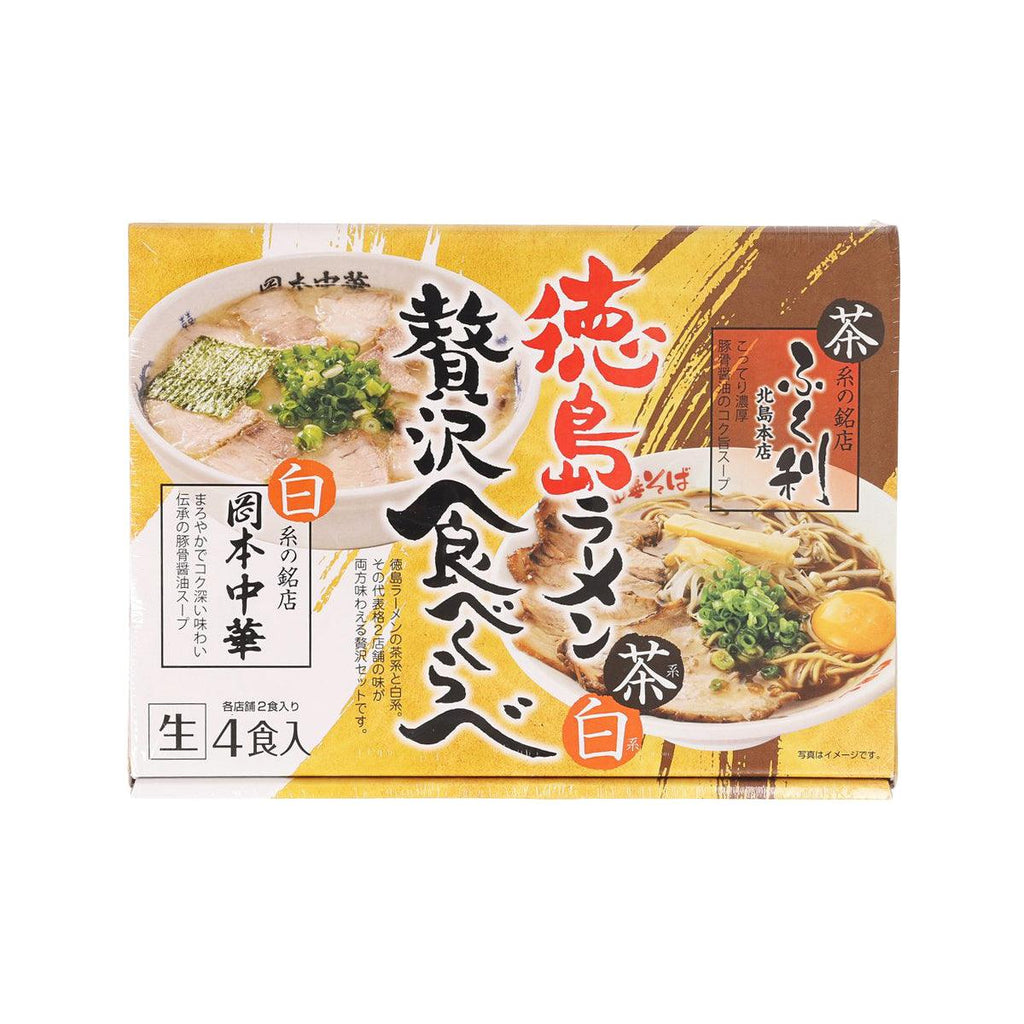 ISLANDFOOD Tokushima Cha kei Hak kei Assorted Ramen Gift Set 666g