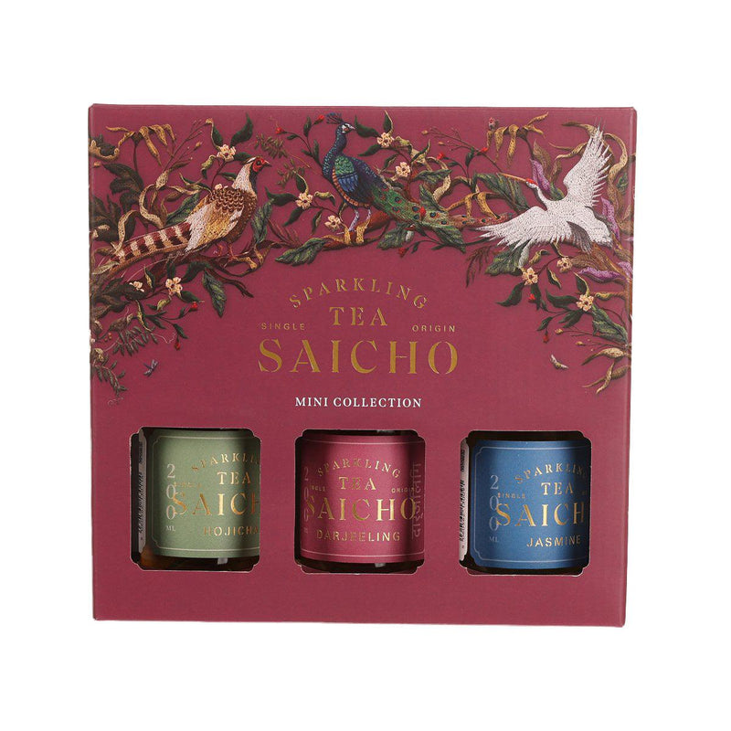 SAICHO Sparkling Tea Mini Collection  (3 x 200mL)