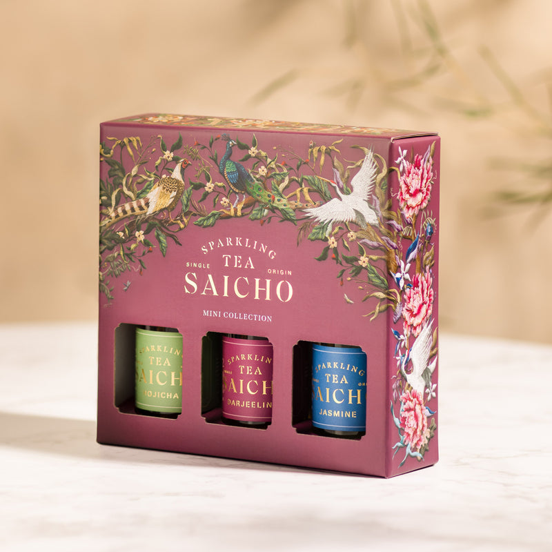 SAICHO 迷你氣泡茶收藏包 (3 x 200mL)