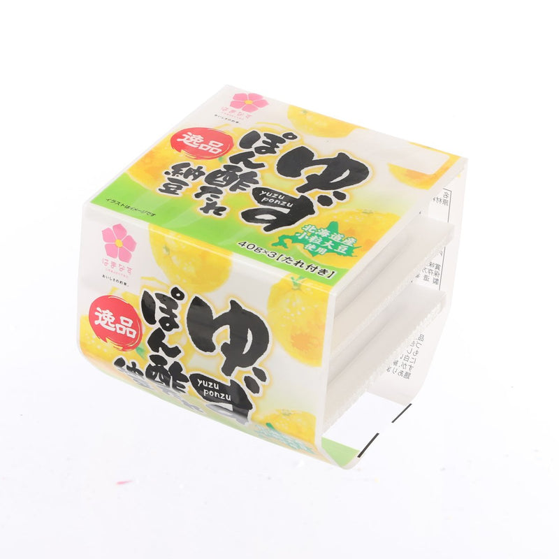 HAMANASU Natto with Yuzupon Citrus Vinegar Sauce  (3 x 45g)