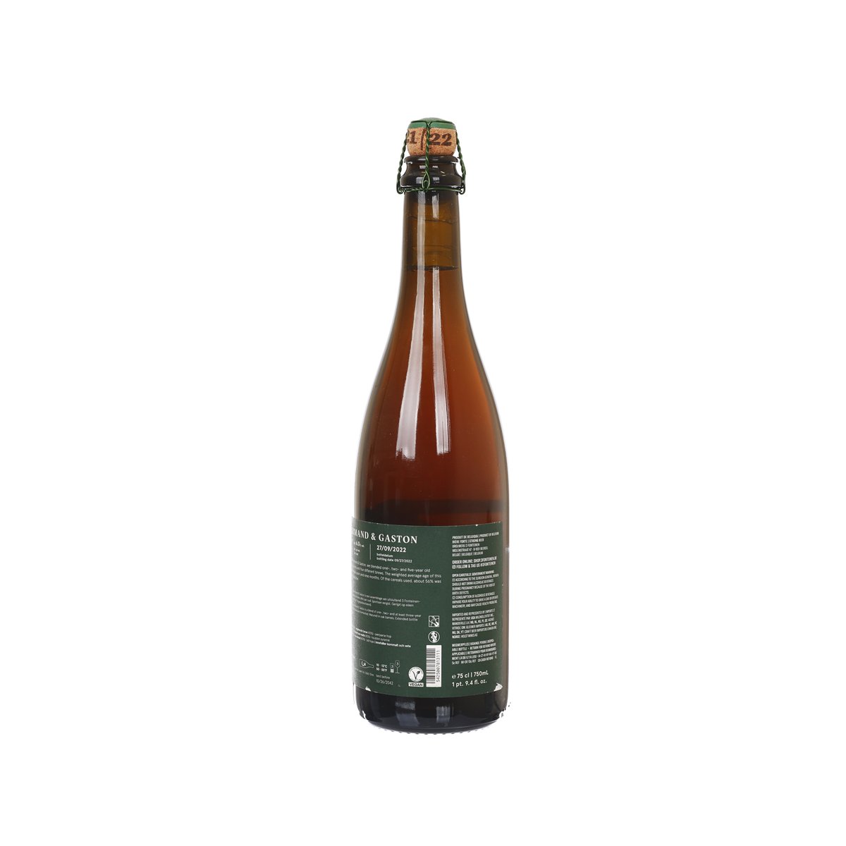 3 FONTEINEN Oude Geuze - Cuvée Armand & Gaston (Alc 6.7%)  (750mL)