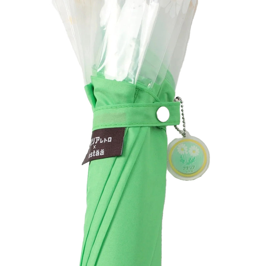 ESTAA Aderia Retro Showa Umbrella Green