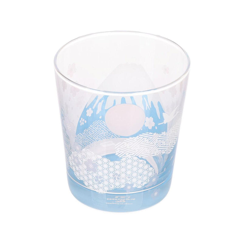 KAKUNI 感溫變色玻璃杯 300毫升 - 富士山