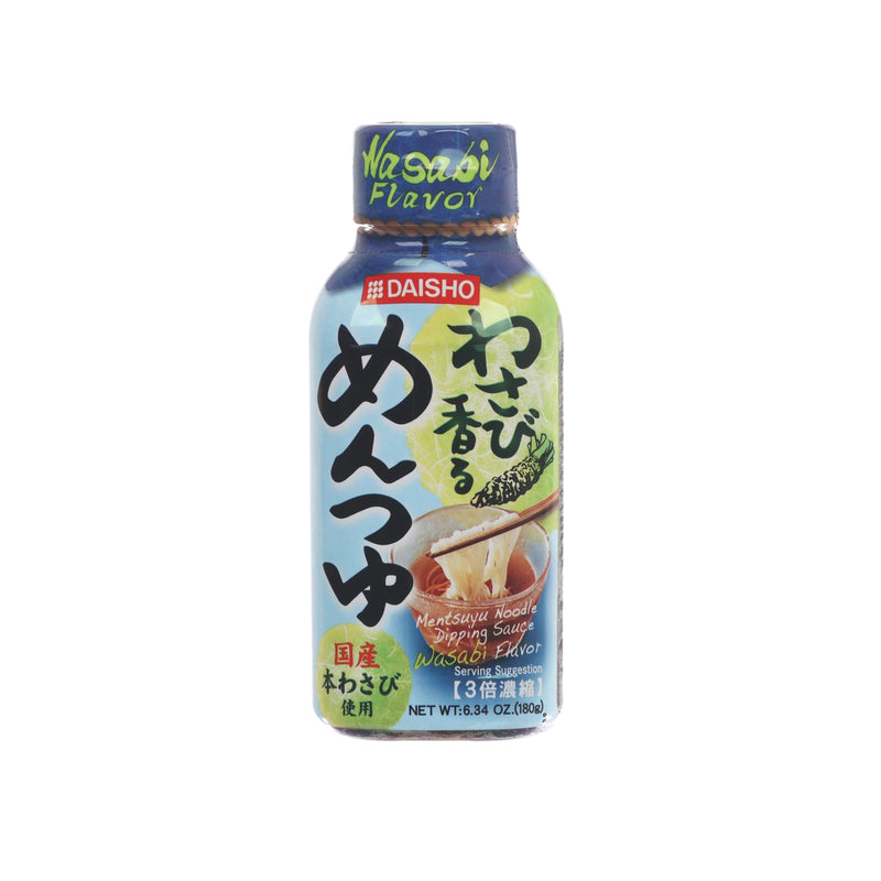 DAISHO Mentsuyu Noodle Dipping Sauce - Wasabi Flavor  (180g)