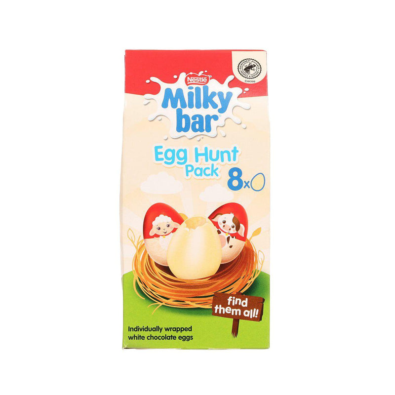 NESTLE Milkybar White Chocolate Egg Hunt Pack  (120g)