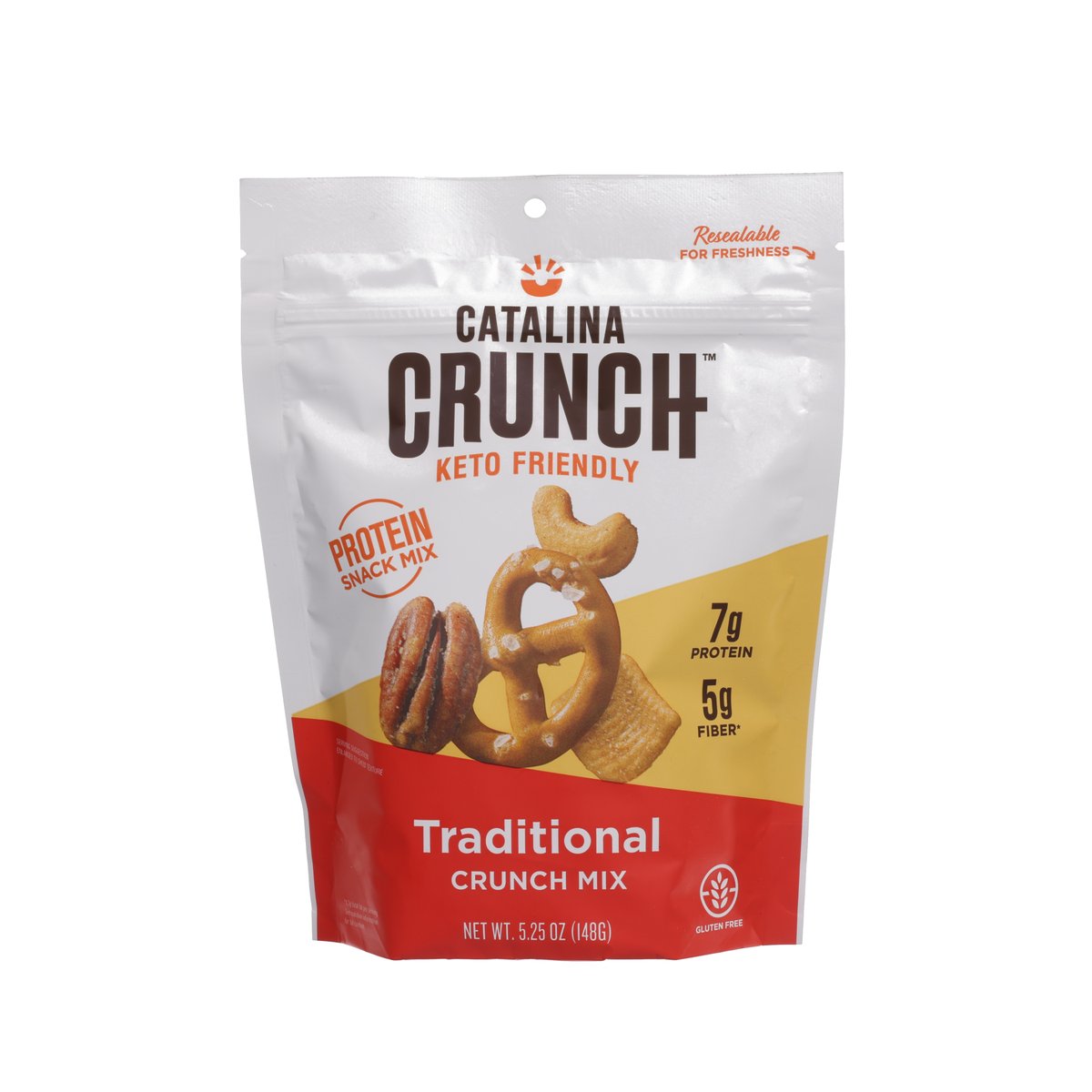 CATALINA CRUNCH Pretzel & Nuts Snack Mix - Traditional  (148g)