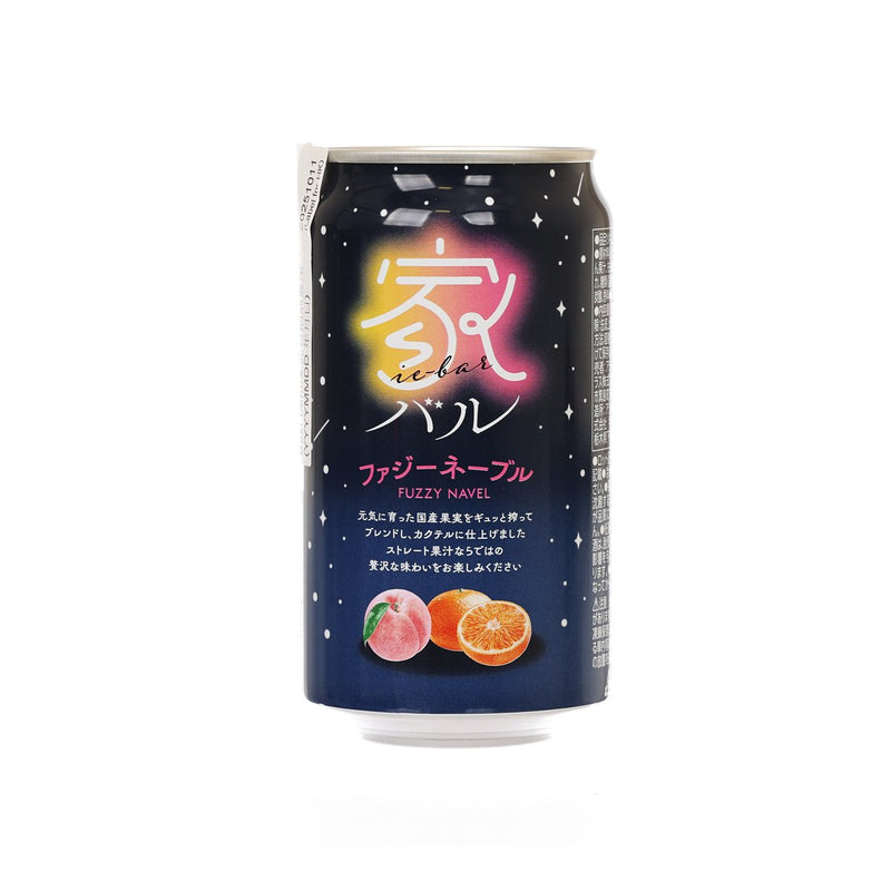 ASEED Ie-Bar Fuzzy Navel Cocktail - Peach & Citrus Unshiu (Alc 3%) [Can]  (350mL)