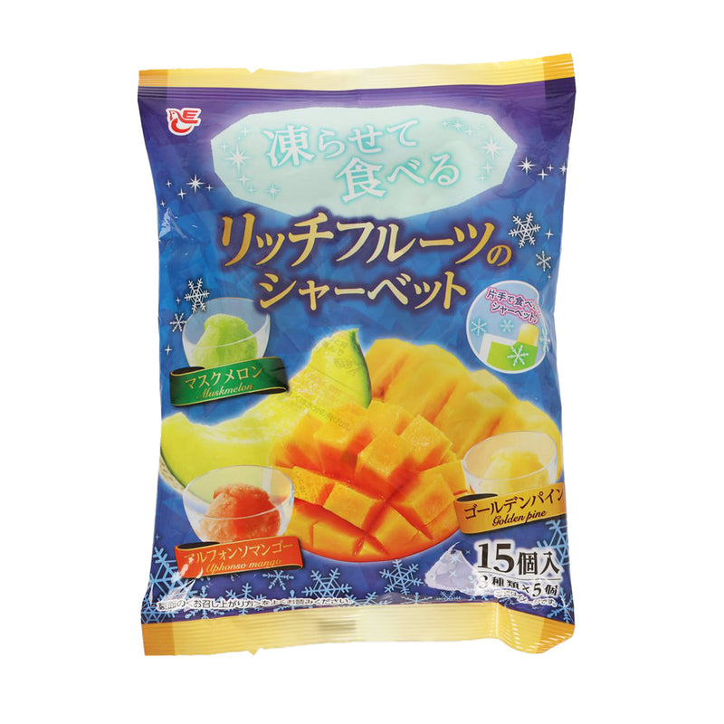 ACE BAKERY Freezing Sherbet - Rich Fruit  (15pcs)