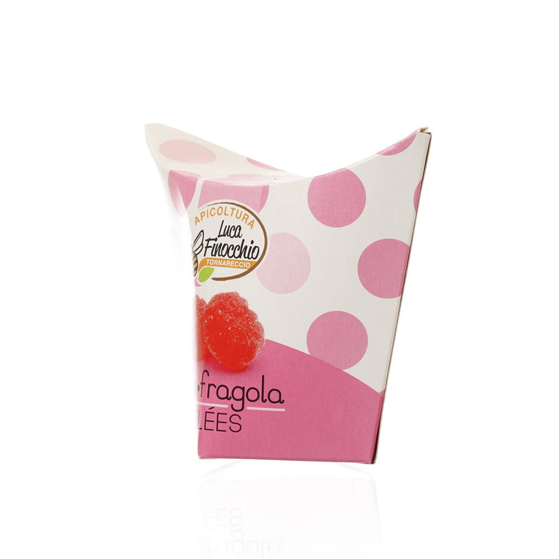 APICOLTURA LUCA FINOCCHIO Jelly Candies with Honey & Strawberry  (70g)