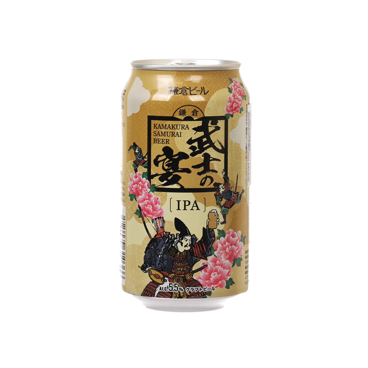 KAMAKURABEER 武士宴會印度淡啤酒 (酒精濃度5.5%) [罐裝] (350mL)